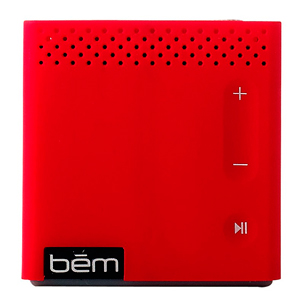 Bem Mobile Speaker Altavoz Bluetooth 2wx1 6horas Salida Aux Rojo  Hl2022c
